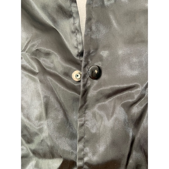 Vintage Cardinal Bomber Jacket Mens Unisex XL Black - Picture 6 of 8